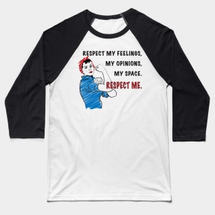 Respect Me Baseball T-Shirt